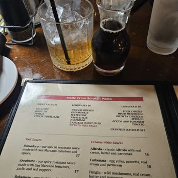 T Marie's - Menu - Italian Near Me - Mobile, Alabama