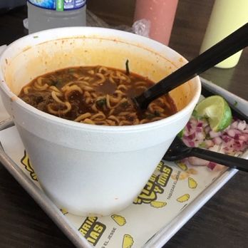 TJ Birria Y Mas - Birria ramen combo....already ate the tacos - Mexican Near Me - Stafford, Texas TJ Birria Y Mas - Birria ramen combo....already ate the tacos - Mexican Near Me - Stafford, Texas