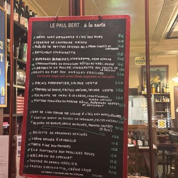 Bistrot Paul Bert - Bistros Near Me - Paris, 75