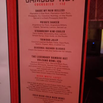 Bamboo Hut - Tiki Bars Near Me - San Francisco, California Bamboo Hut - Tiki Bars Near Me - San Francisco, California