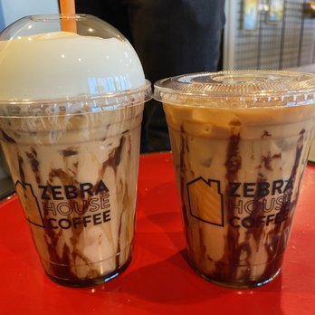 Zebra House Coffee - Zebra Iced Coffee w/ Whole Milk (w/ whip & w/out whip) - Coffee & Tea Near Me - San Clemente, California Zebra House Coffee - Zebra Iced Coffee w/ Whole Milk (w/ whip & w/out whip) - Coffee & Tea Near Me - San Clemente, California