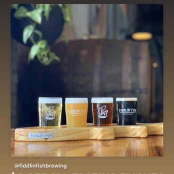 Fiddlin' Fish Brewing - $3 off flights Wednesdays! - Breweries Near Me - Winston-Salem, North Carolina Fiddlin' Fish Brewing - $3 off flights Wednesdays! - Breweries Near Me - Winston-Salem, North Carolina