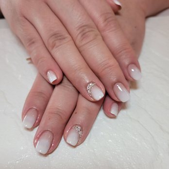 Utopia Beauty Salon - Gel (40) + Ombre (25) + Jewel (7/finger) = $79 - Nail Salons Near Me - Arcadia, California