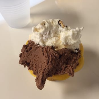 EscoGelato - Half candy bar and half hazelnut chocolate, small. - Coffee & Tea Near Me - Escondido, California EscoGelato - Half candy bar and half hazelnut chocolate, small. - Coffee & Tea Near Me - Escondido, California