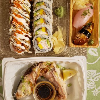 O Maki Rolls & Teriyaki - Spider roll, California roll, Hamachi collar - Japanese Near Me - Seattle, Washington