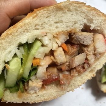 Y-Linh Sandwiches - 2. Pork Belly Sandwich could use more veggies - Sandwiches Near Me - Milpitas, California Y-Linh Sandwiches - 2. Pork Belly Sandwich could use more veggies - Sandwiches Near Me - Milpitas, California