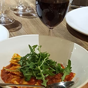 Bella Italia - Ravioli and red wine always go together nicely :) - Italian Near Me - Birmingham, XWM Bella Italia - Ravioli and red wine always go together nicely :) - Italian Near Me - Birmingham, XWM