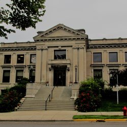 Manistee County Library - One massive building.