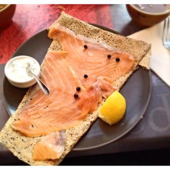 Little Breizh - Crepe with smoked salmon - Creperies Near Me - Paris, 75 Little Breizh - Crepe with smoked salmon - Creperies Near Me - Paris, 75