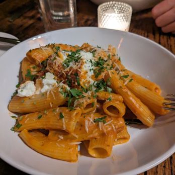 Nino's 46 - Spicy rigatoni - Italian Near Me - New York, New York Nino's 46 - Spicy rigatoni - Italian Near Me - New York, New York