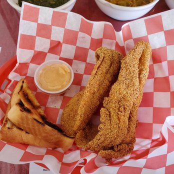 Mama Reta's Kitchen - Catfish Basket! So good, made me cry! - Soul Food Near Me - Lake Charles, Louisiana