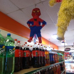 Oaxaca Meat Market - Spider Man piñata!!