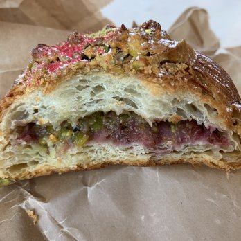 Backhaus - Pistachio Raspberry Croissant - Bakeries Near Me - San Mateo, California