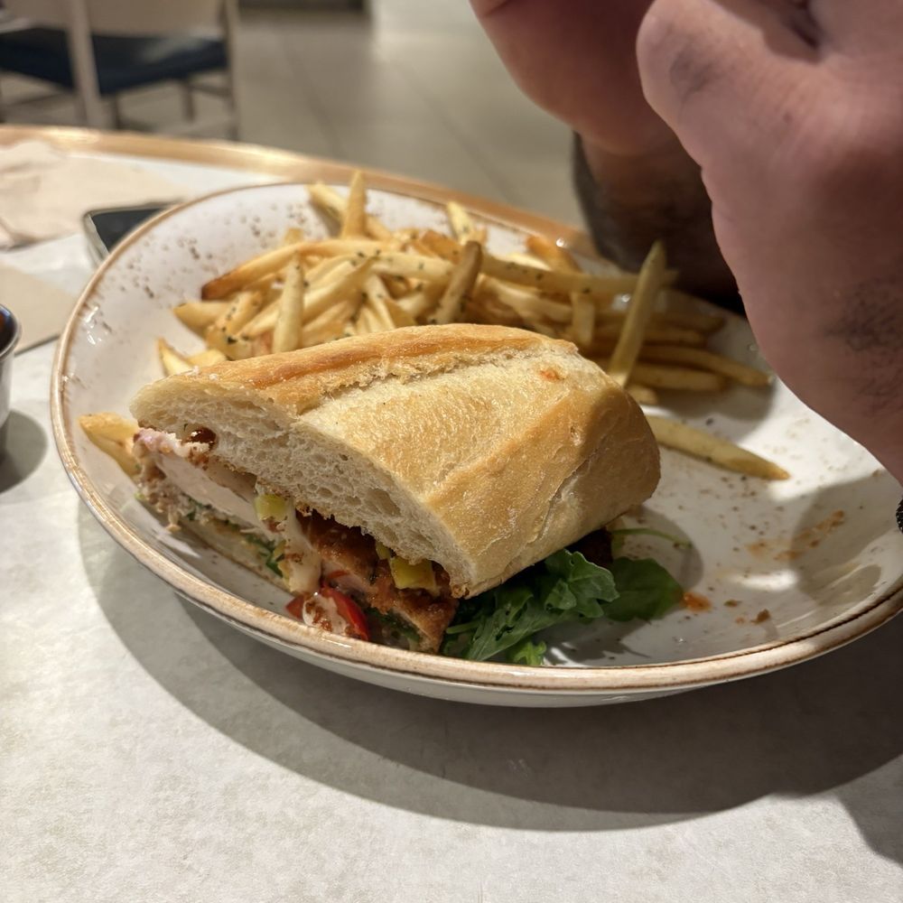 Chicken Parm sandwich