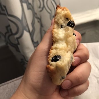 Chip City - Blueberry cheesecake cookie, or what's left before I demolish it! - Bakeries Near Me - Astoria, New York