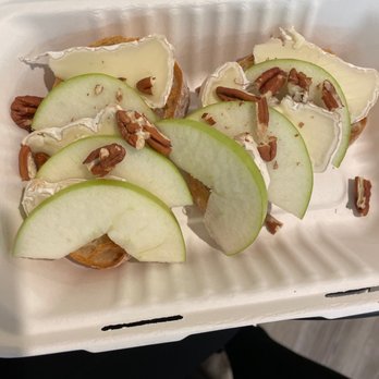 Krust Bakery &Cafe - The vegetarian fig and bri toast. - Coffee & Tea Near Me - Redondo Beach, California Krust Bakery &Cafe - The vegetarian fig and bri toast. - Coffee & Tea Near Me - Redondo Beach, California