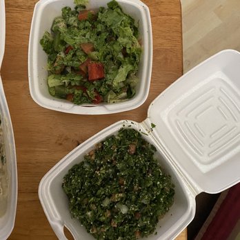 Gyro & Kabob Grill - Tabooli Salad Lebanese Salad. Let's just say. Yummy - Mediterranean Near Me - Fort Worth, Texas