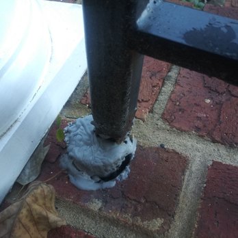 American Welding Pros - Front door rails before - Metal Fabricators Near Me American Welding Pros - Front door rails before - Metal Fabricators Near Me