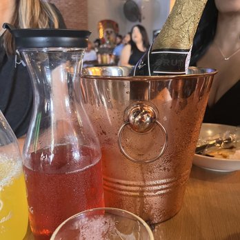 Picks Bar - Mimosa set up - Sports Bars Near Me - San Antonio, Texas