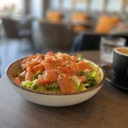 Salmon salad