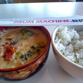 Tin Drum Asian Kitchen & Boba Tea Bar - Decatur - Shrimp with panang curry - Pan Asian Near Me - Decatur, Georgia