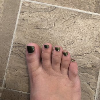 Nail Tek - Toes painted - got the "active pedicure" - Nail Salons Near Me - Portland, Oregon
