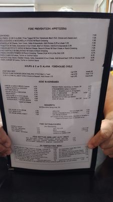 Menu photo 6 Firehouse Cafe Simi Valley, CA