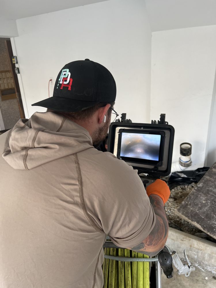 Slide of Pipers Drain Repair