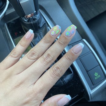 HERE Nail Spa - Gel mani with design - Nail Salons Near Me - Campbell, California