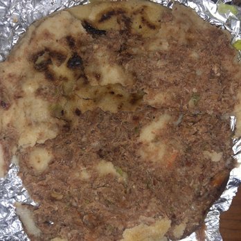 Jennifer's Taqueria - Up close-- where's the cheese :( - Mexican Near Me - Mountain View, California