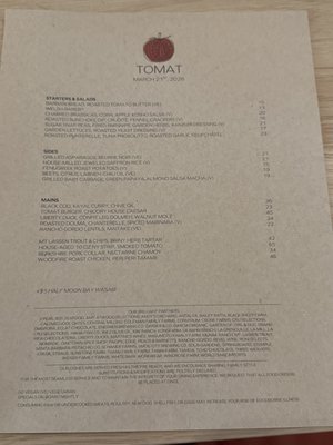 Menu photo 2 Tomat Los Angeles, CA Menu photo 2 Tomat Los Angeles, CA