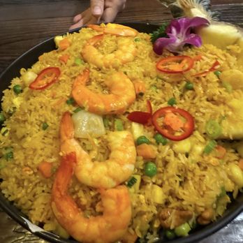 HEM Kitchen And Bar - Pineapple fried rice - Vietnamese Near Me - Houston, Texas HEM Kitchen And Bar - Pineapple fried rice - Vietnamese Near Me - Houston, Texas