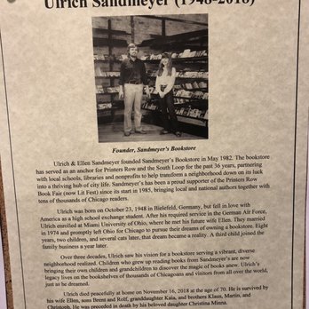 Sandmeyer's Bookstore - The story behind the bookshop. - Bookstores Near Me - Chicago, Illinois