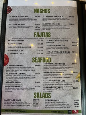 Menu photo 1 Las Margaritas Avon, OH Menu photo 1 Las Margaritas Avon, OH