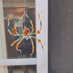 YB Normal Designs - Hand beaded Spider sun catcher!!!!! Love it in my window