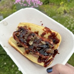 Jo's Downtown Dawgs - Lucky duck dog