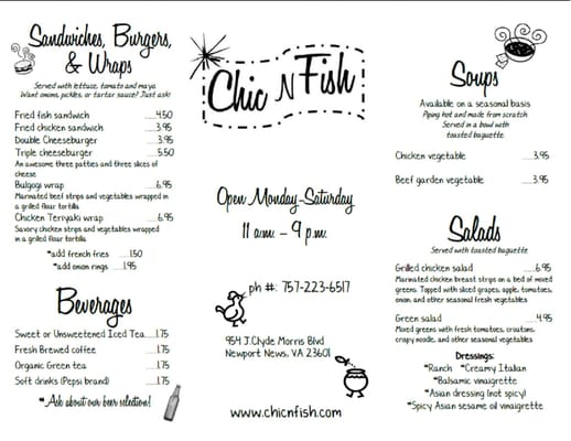 Menu photo 7 Chic N Fish Newport News, VA Menu photo 7 Chic N Fish Newport News, VA