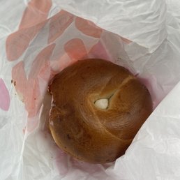 Burnt BAGEL WHEN ASKED FOR PLAIN!!!