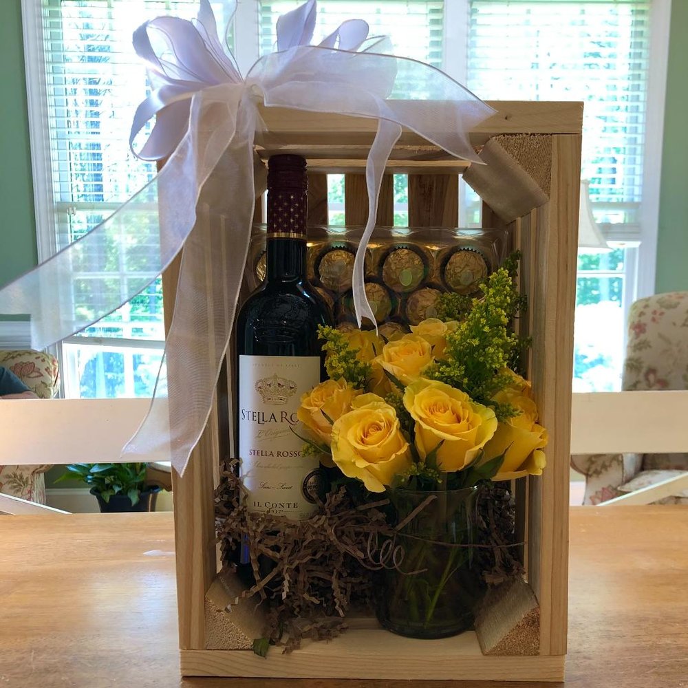 Petale - The Perfect Anniversary Gift - Wine, Chocolate & Roses - Florists Near Me - Raleigh, North Carolina Petale - The Perfect Anniversary Gift - Wine, Chocolate & Roses - Florists Near Me - Raleigh, North Carolina
