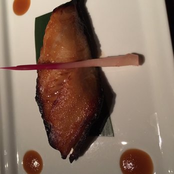 NOBU - Black cod, signature dish . . .  This was a rich, buttery fish that was cooked perfectly - Japanese Near Me - Lanai City, Hawaii