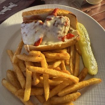 Capogna's Dugout - Lunch Special - 1/2 Meatball Sub - Pizza Near Me - Clearwater, Florida Capogna's Dugout - Lunch Special - 1/2 Meatball Sub - Pizza Near Me - Clearwater, Florida