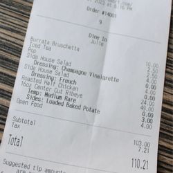 Our bill