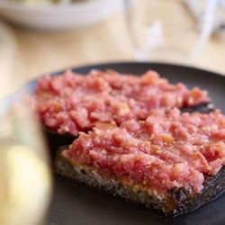 Tomato Bread at Chaval Maine