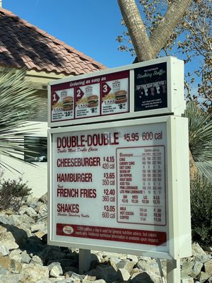 Menu photo 3 In-N-Out Burger Barstow, CA Menu photo 3 In-N-Out Burger Barstow, CA