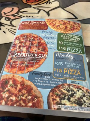 Menu photo 3 Napoli Pizza N Pasta Melbourne, FL Menu photo 3 Napoli Pizza N Pasta Melbourne, FL