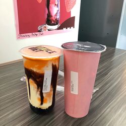 Little Viet Winnipeg - Creamy Red Thai Tea and Lychee Yogurt