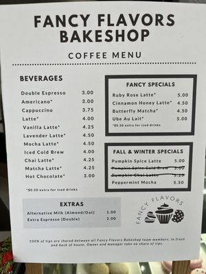 Menu photo 5 Fancy Flavors San Jose, CA