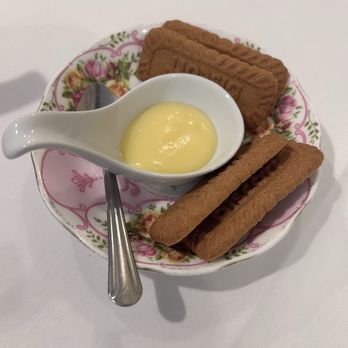 Lisa's Tea Treasures - Complimentary cookies with lemon curd - Tea Rooms Near Me - Los Altos, California Lisa's Tea Treasures - Complimentary cookies with lemon curd - Tea Rooms Near Me - Los Altos, California