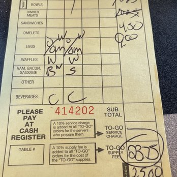 Waffle House - Lexington - Still charged $25 when lady said she will give discount - Breakfast & Brunch Near Me - Lexington, Virginia
