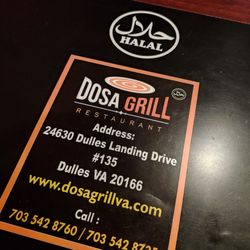 Dosa Grill - Dinner time